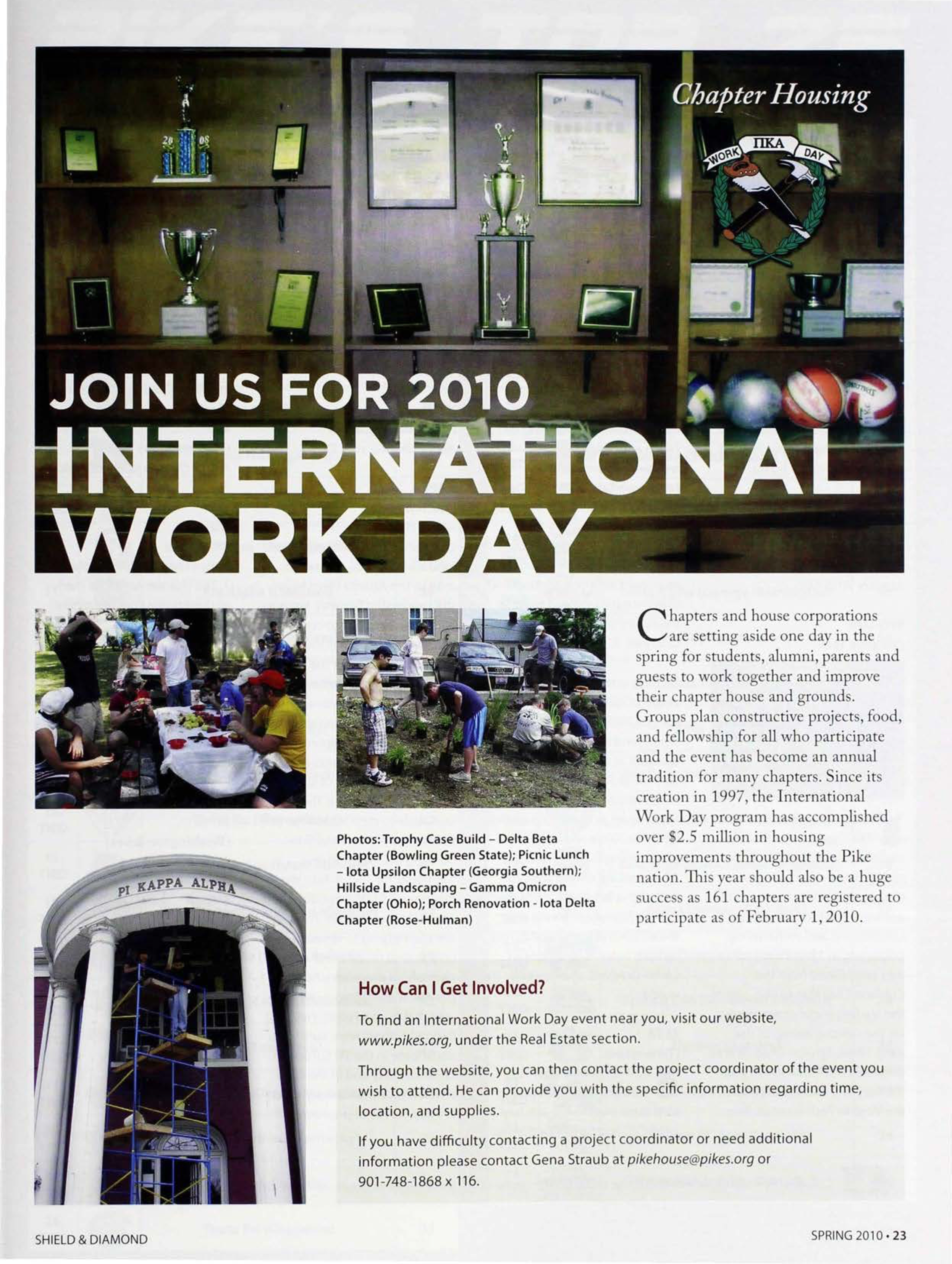 Chapter Housing: Join Us for 2010 International Work Day